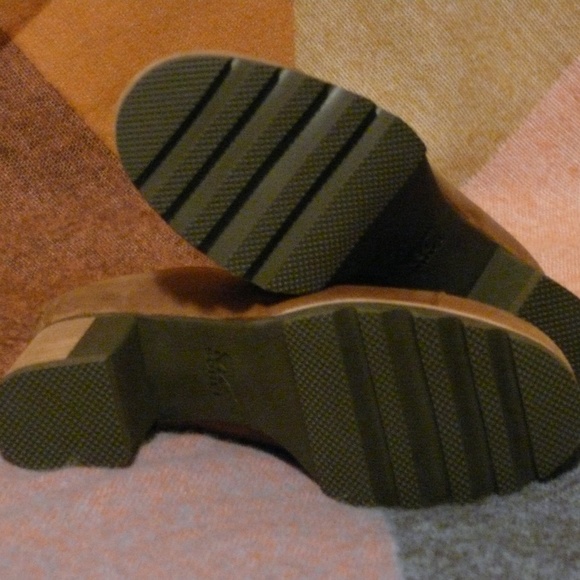 ❌ SOLD - Sorel Addington Leather Mule Size 6 in Elk - Picture 3 of 5